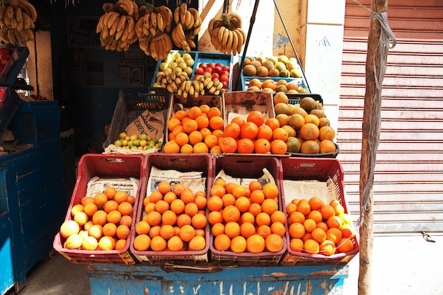 Local market in Luxor city