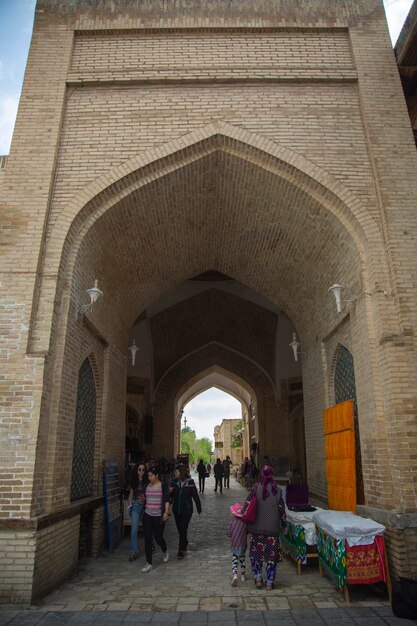 Local streets near the historical places