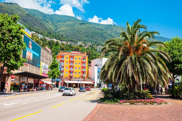 Locarno stad aan het Lago Maggiore