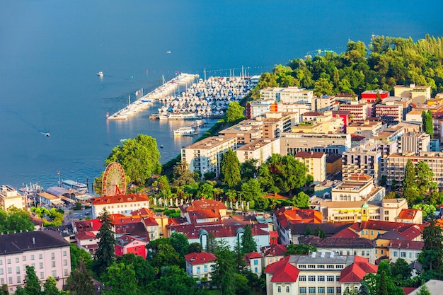 Locarno stad aan het lago maggiore