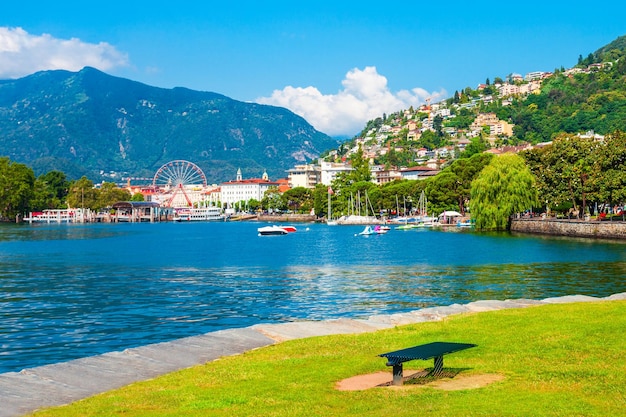 Locarno stadspromenade Lago Maggiore