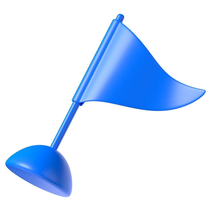 Foto locatie vlag png icoon sticker 3d bedrijfsillustratie transparante achtergrond