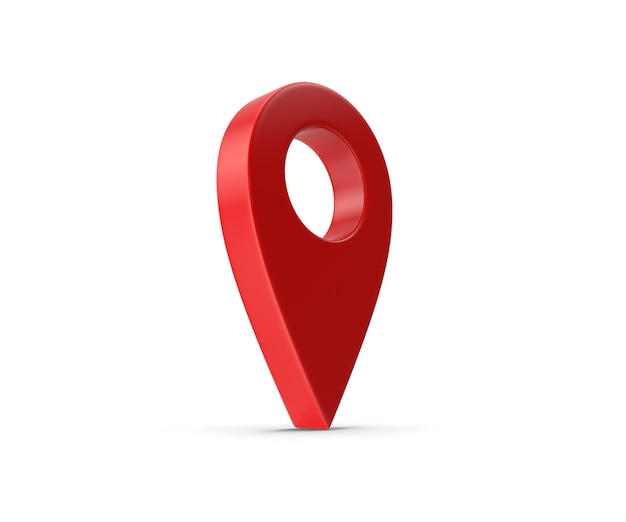 Locatiekaartpin GPS-aanwijzermarkeringen GPS-locatiesymbool, kaarten en navigatie-apps, rode geolocatie