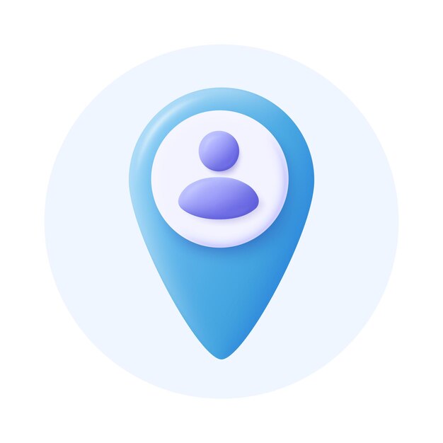 Location icon Generic Blue