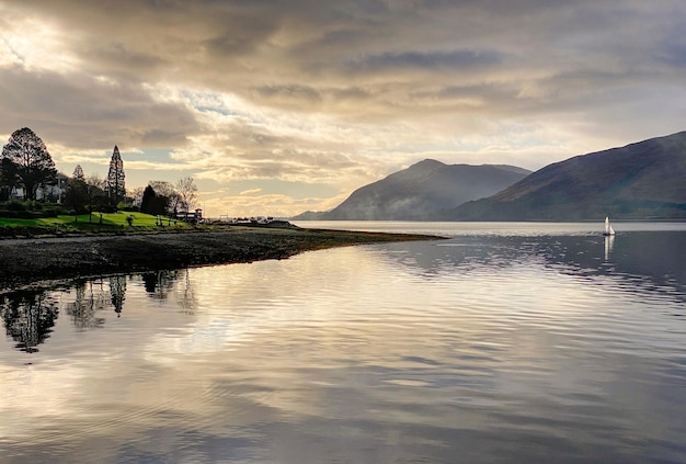 Loch Eil near Fort William Scotland