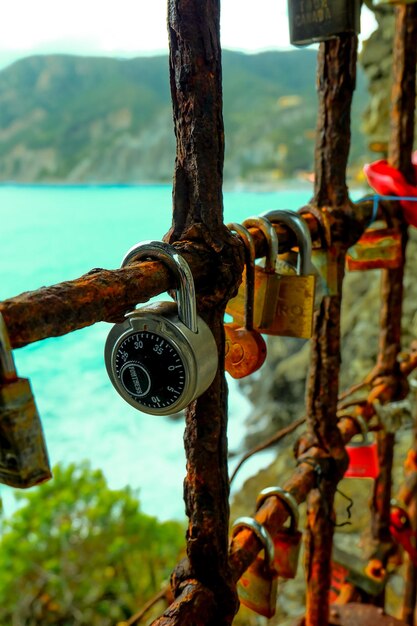 The locks at Monterosso al Mare