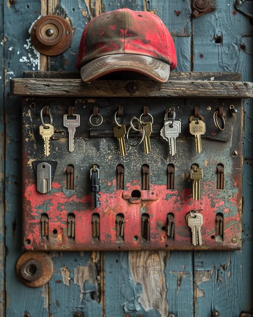 Foto a locksmiths chiave organizzatore chiavi carta da parati