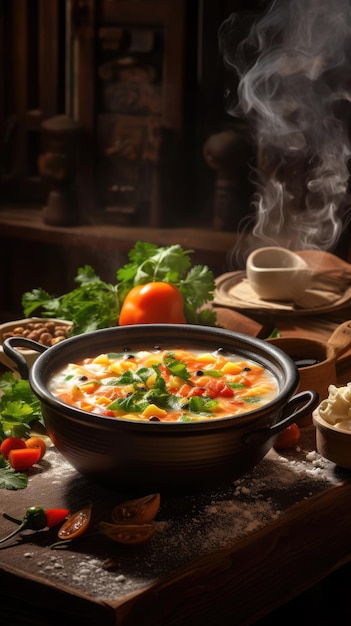 Locro — сытное густое рагу из тыквы