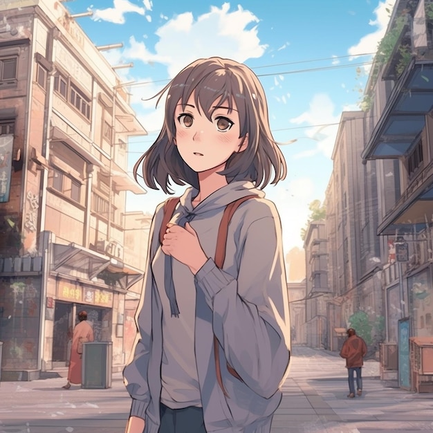 Lofi anime girl