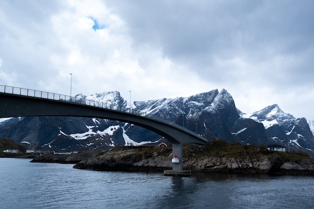 Lofoten Noorwegen dorp