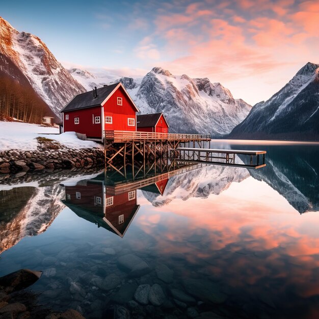 lofoten in Norway landscape