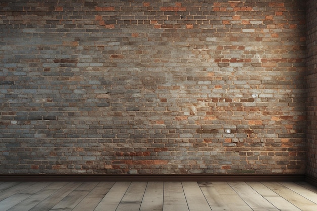 Loft interior background old wall