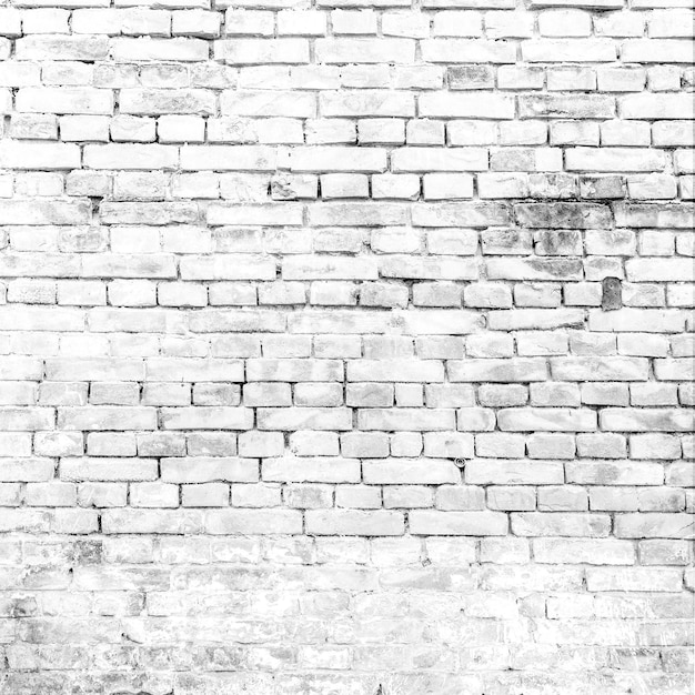 Loft styled white brick wall background