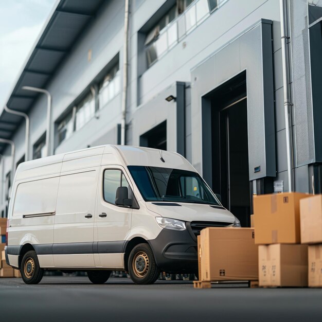 Foto il viaggio dell'industria dei servizi logistici dal magazzino ai clienti