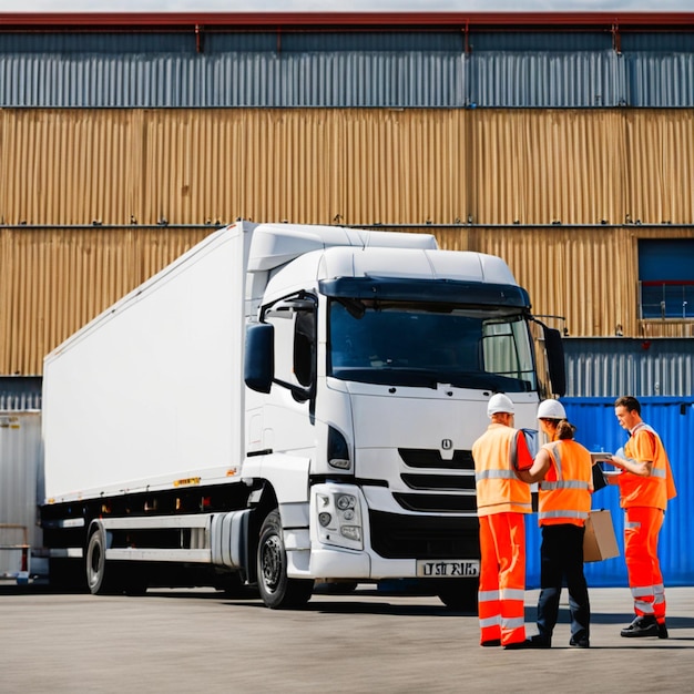 Logistiek personeel werkzaam buiten grote logistieke magazijnen