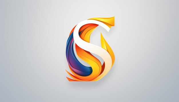 logo abstract letter S