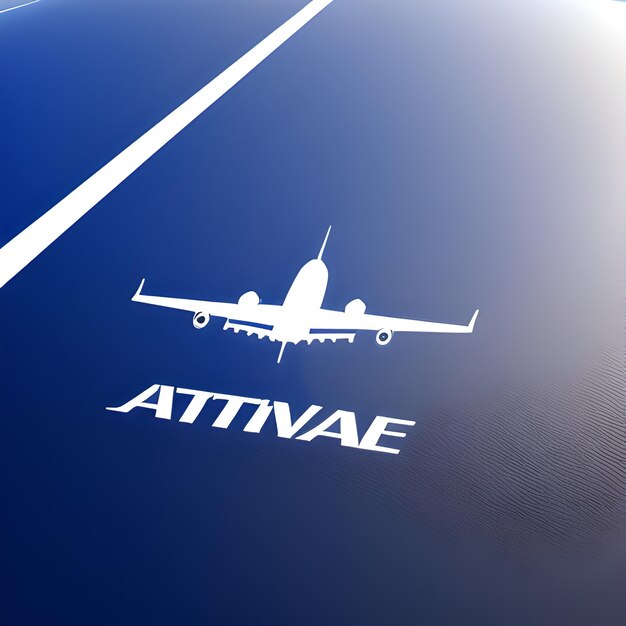 Фото Логотип airline generative ai