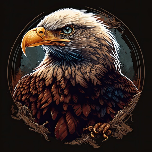 Logo American Bald Eagle