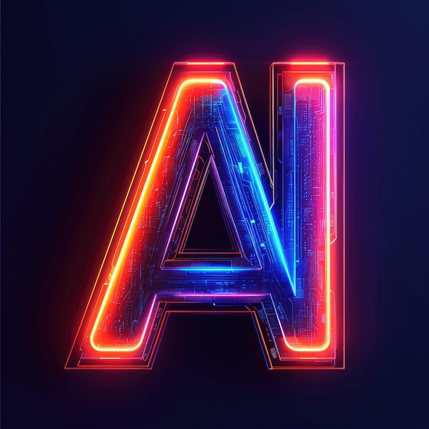 A logo for an artificial intelligence youtube channel make the letters A and I prominent in the logo keep the design simple yet futuristic stylize 250 v 6 Job ID 70e74bd5ec2b4c1c8c301e0338d2ac7a