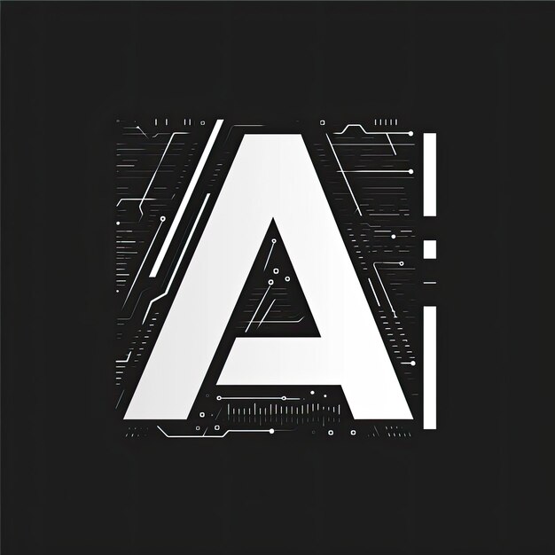 A logo for an artificial intelligence youtube channel make the letters A and I prominent in the logo keep the design simple yet futuristic stylize 250 v 6 Job ID 7e6d9735c35f4185b8652ad7536e4389