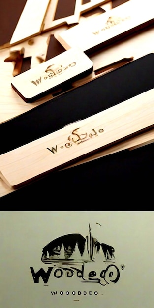 a logo for brand called woodeo generate by AI