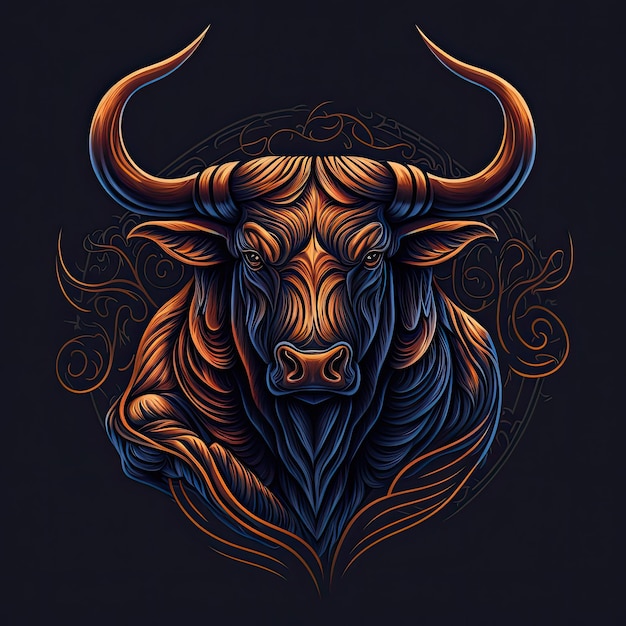 Logo Bull Head