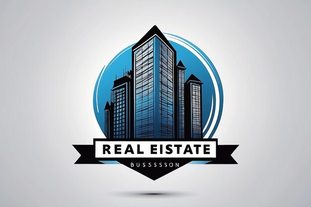 Logo for bussiness real estate vector design