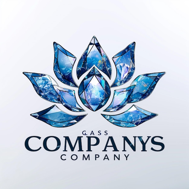 Photo a logo for the companys companys company