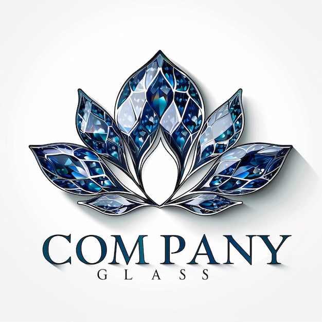 Foto un logo per il bicchiere accogliente che dice 