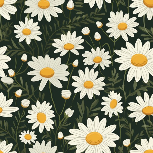 Logo daisy art for unique branding