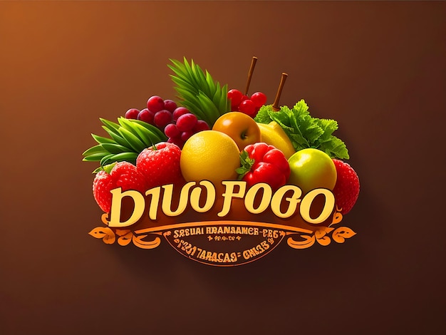 Photo logo de jugos de jdiseo grafico del zumo dinamico