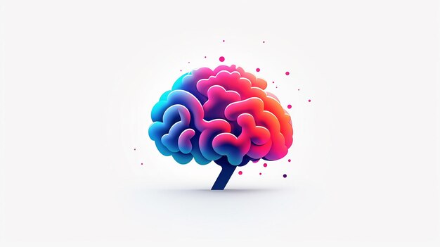 Logo Design Combining Brain and Computer Simple yet Dynamic