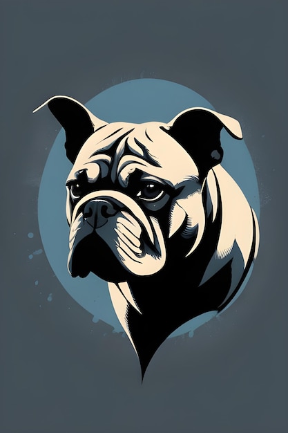 A logo of dog called a bulldog