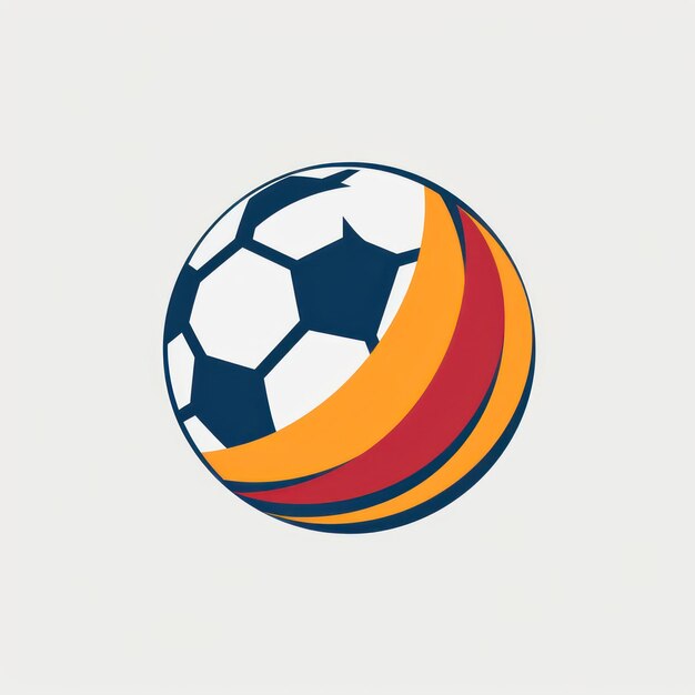 Photo logo of football