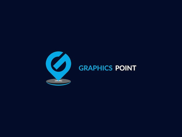 Фото Логотип видеоигры под названием graphics point