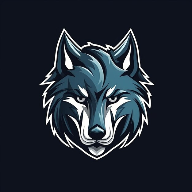 Premium Photo | Logo icon wolf mascot4