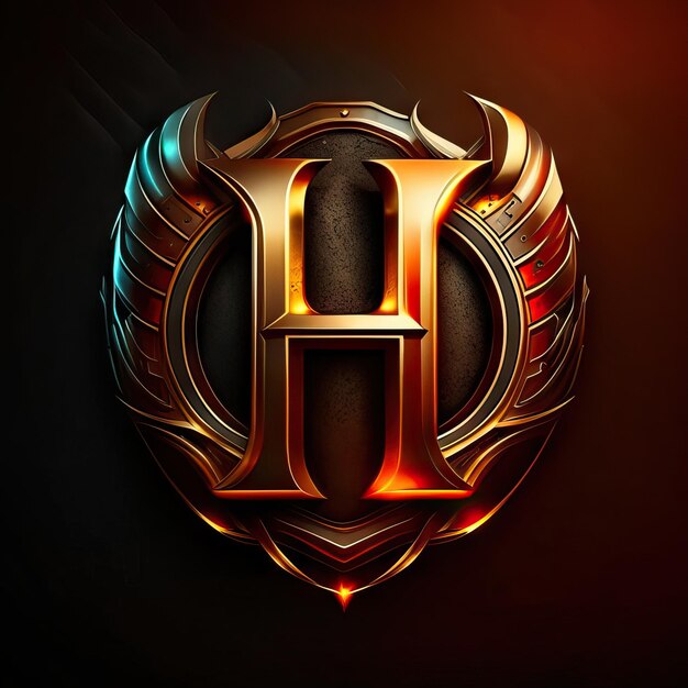 Photo logo letter h