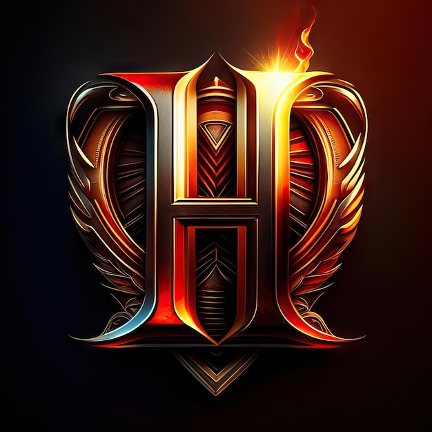 Логотип буква H