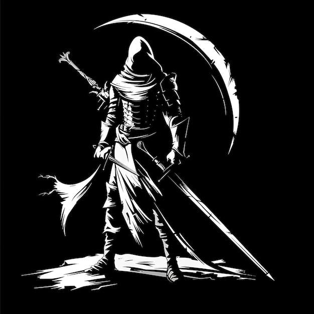 ロゴ 中世の戦争の<unk>男 戦争の <unk>と脅迫的な元Tシャツ タトゥー コラージュデザインアート