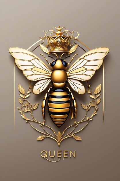 Photo the logo presents a queen bee