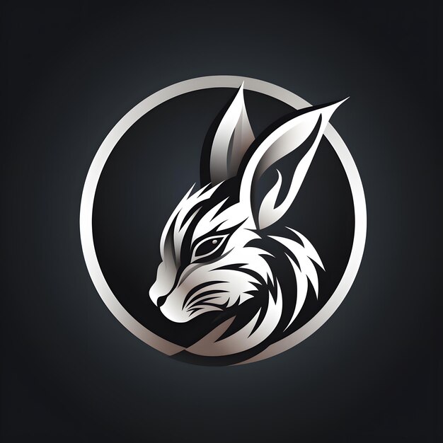 a logo of a rabbit