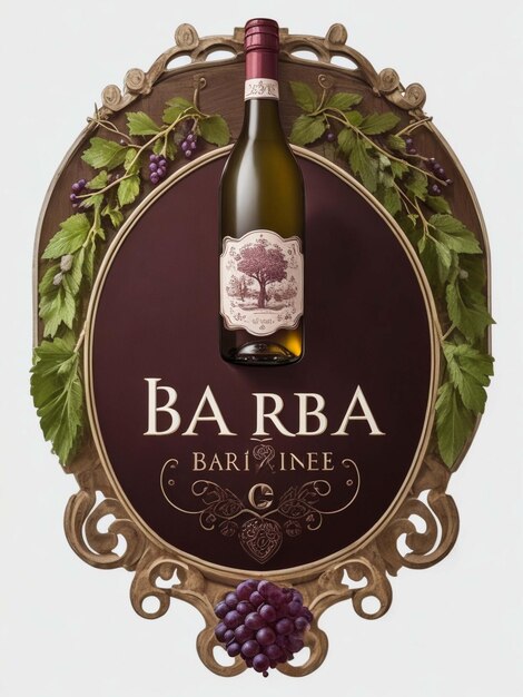 Photo the logo for this brand of homemade wines barbi