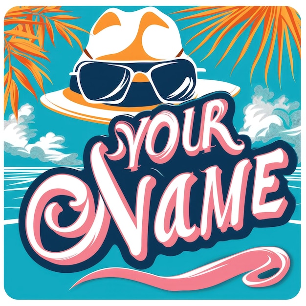 Photo logo for a travel agency with the name your name vector style job id f6eed94d937e42deaf82ef68e93e976