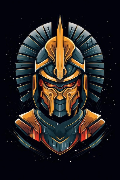 Logo van de boze ridder