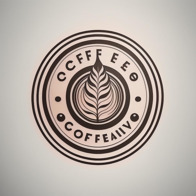 Foto logo van de koffieshop ai