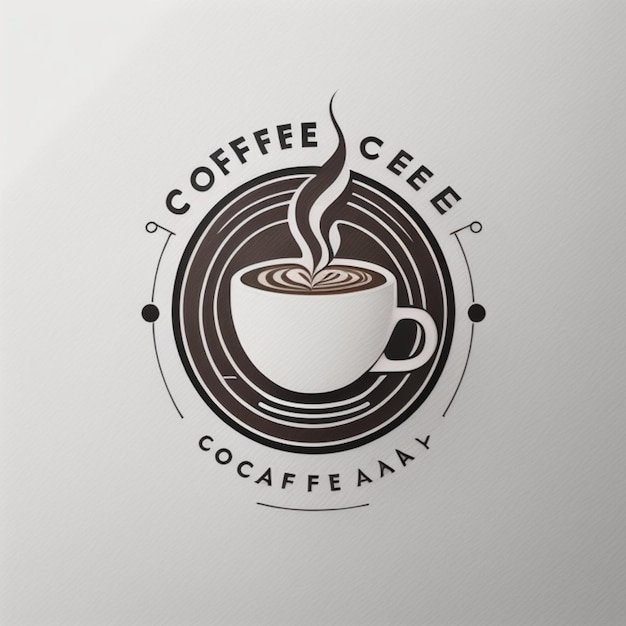 Foto logo van de koffieshop ai