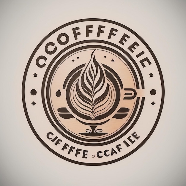 Foto logo van de koffieshop ai