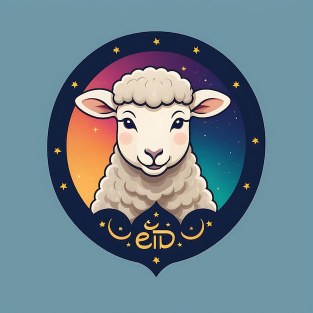 Logo van Eid-schapen