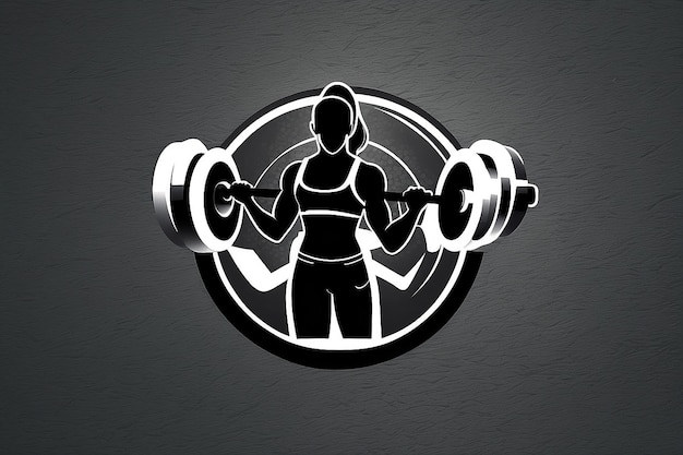 Foto logo van fitnesskleding