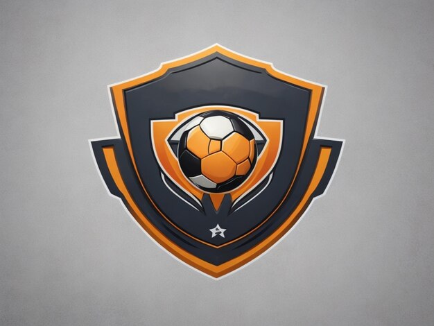 Logo van het voetbalteam